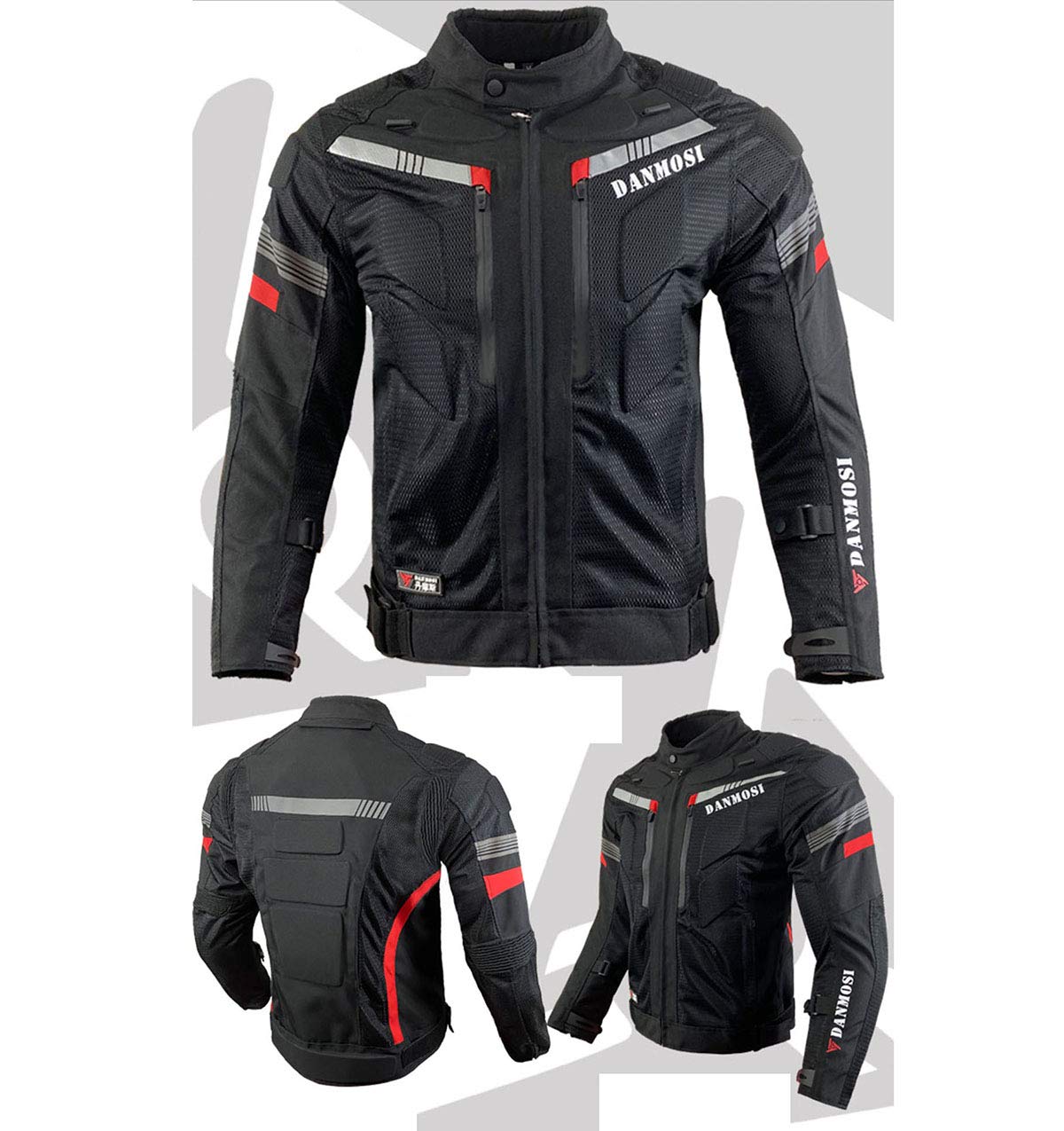 Amazon | バイク用 メンズ ジャケット&パンツ上下セット オール